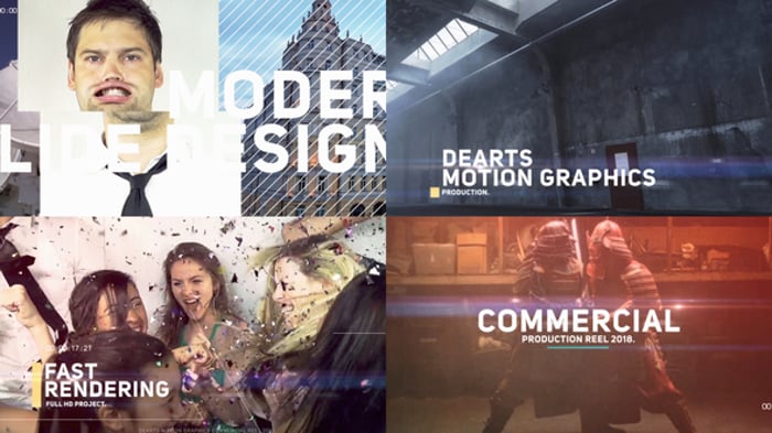 Ad Reel Editable Video Templates Envato